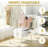 Clothes Drying Rack, Drying Rack Clothing with Height-Adjustabl