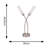 Aaniyah 2 Way Curved Cross Over Reed Shaded Table Lamp-1636850408-1636850390