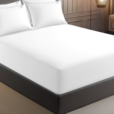 Microfiber Flatweave Fitted Sheet