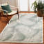 Tapis d'intérieur / extérieur à motif floral vert Mahone-183714420