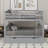 Full Over Full Bunk Bed With Twin Size Trundle And Ladder-1999519703