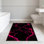 Tapis rose clair électrique, doux et léger, adapté à toutes les saisons, facile à entretenir et facile à nettoyer, tapis de tapis lavable à la machine, adapté au salon, à la chambre à coucher, au couloir, au balcon, au bureau, à la décoration intérieure, à la maison, à la décoration extérieure