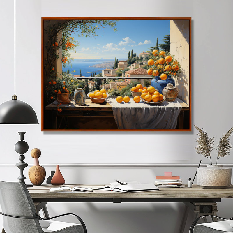 Maridith French French Bliss In Provence II - France, reproduction d'art sur toile encadrée, H 16 po x l 32 po x P 1 po