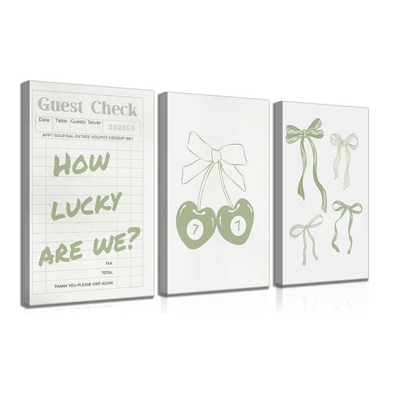 3 Piece Wrapped Canvas Print