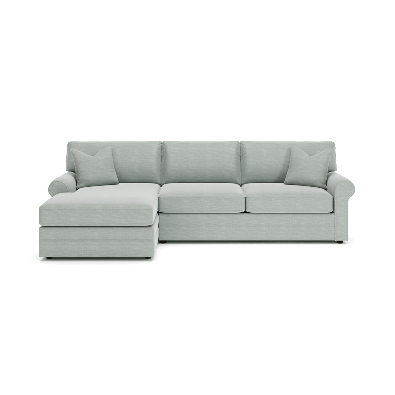 Canapé modulaire 2 pièces avec méridienne Charlie, Capri Conversation, Orienté à gauche (vu de face)
