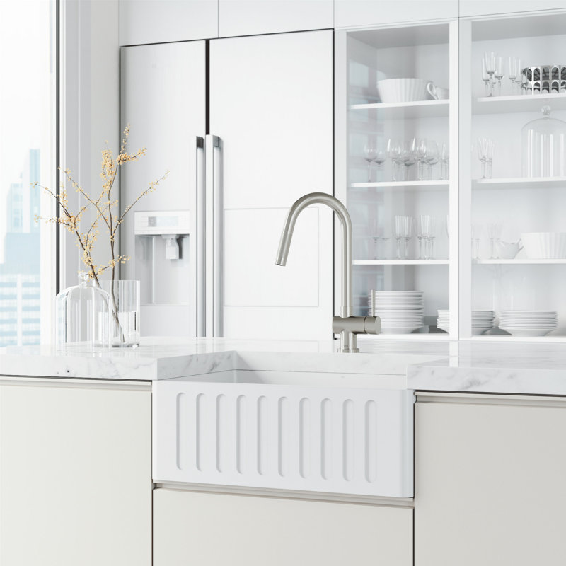 Robinet de cuisine Gramercy, Acier inoxydable