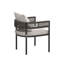 Ensemble de salle à manger carré pour patio 8 personnes avec table de 150 cm et 8 chaises en rotin avec coussins et oreillers-267110373-267110375