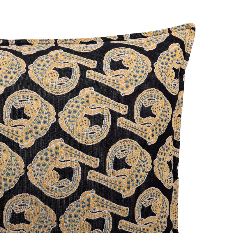 Croco - Jacquard, Limelight, Square 24"