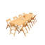 Surfliner Outdoor 11 - Piece Teak Dining Set