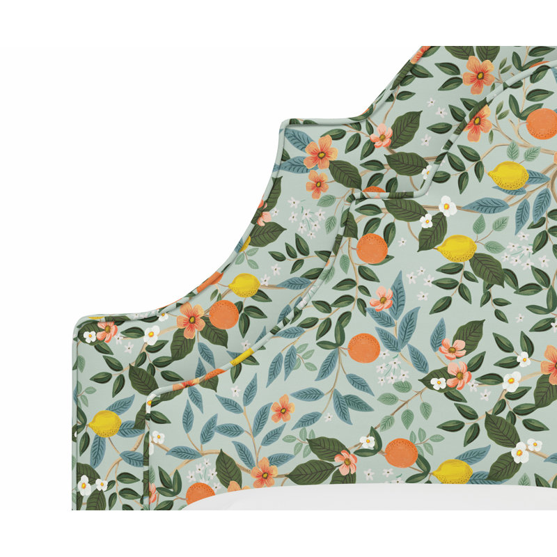 Rifle Paper Co. x Cloth & Company Marion Bed, Twin, Rpc Citrus Grove Mint Linen