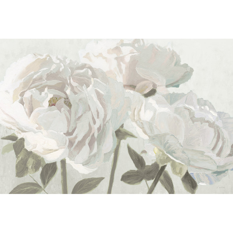 Essence Of June I Neutral Crop by James Wiens - Wrapped Canvas Painting, 30cm H x 46cm W