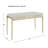 Raffinee Leather Iron Writing Desk