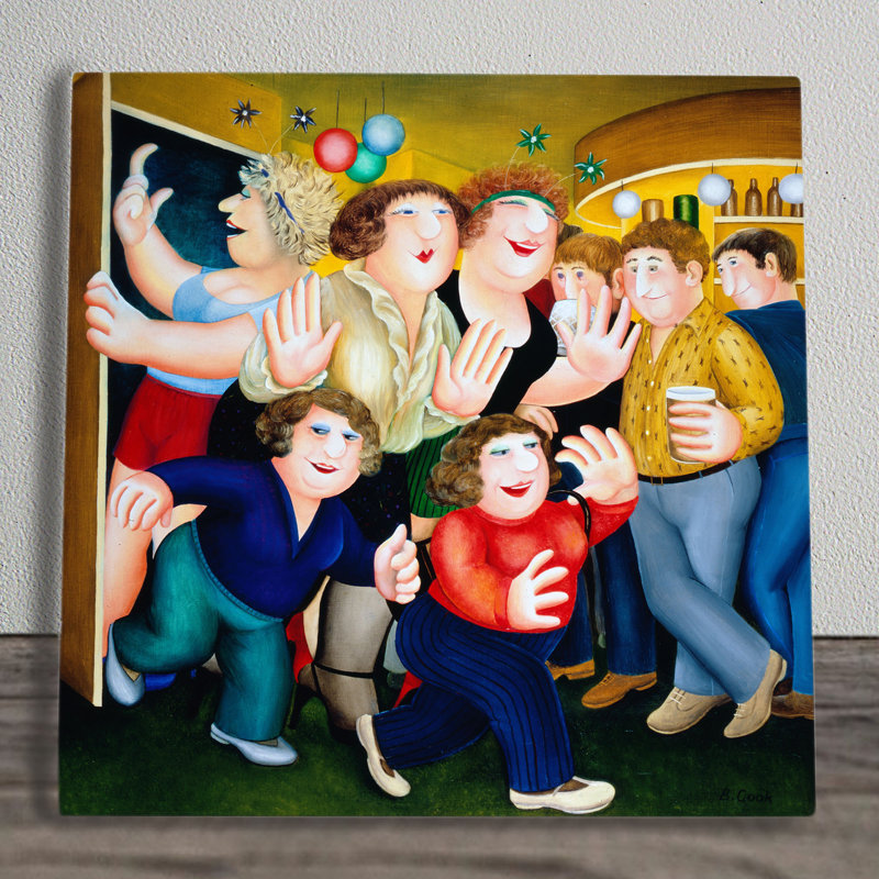 BERYL COOK Traditional Entertainment Wall Decor on Ceramic