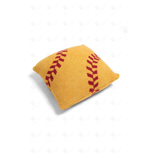 Baseball/Softball Pattern Luxury Soft Cushion Cover