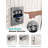 Lefton Shower System In Fahrenheit Display (battery-free), 13” Overhead Round Rainfall Shower Head With All-in-one Handheld Spray Showerhead, 4-in-1 Control System, Sswm2501-121467621