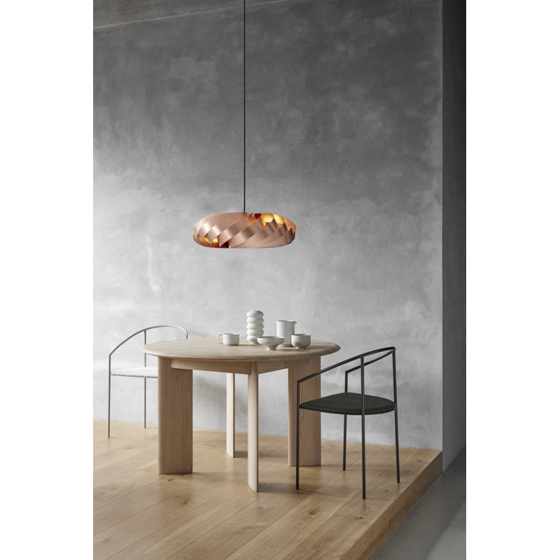 TR5 Pendant, Copper, 7.87" H x 23.62" W x 23.62" D