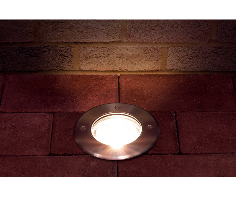 Oviedo Black Integrated LED Aluminium Well Light