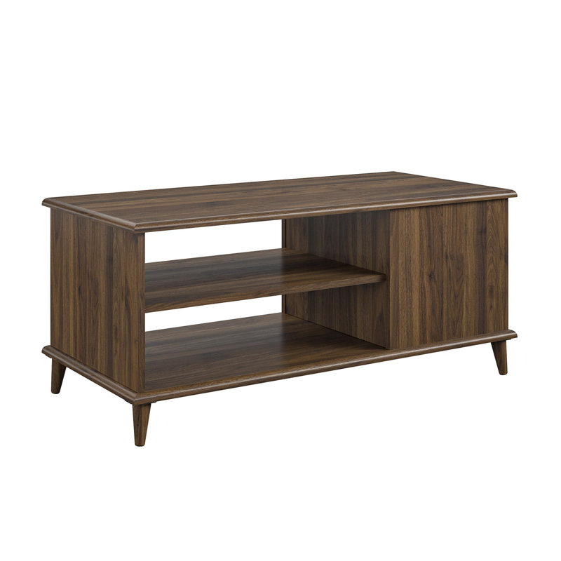 Table basse moderne avec tablettes réglables Maeve