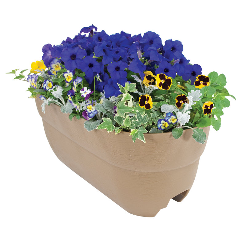 Dalisha Railing Planter, Sand