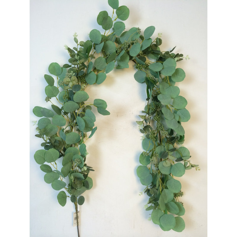 6'' in. Faux Eucalyptus Garland