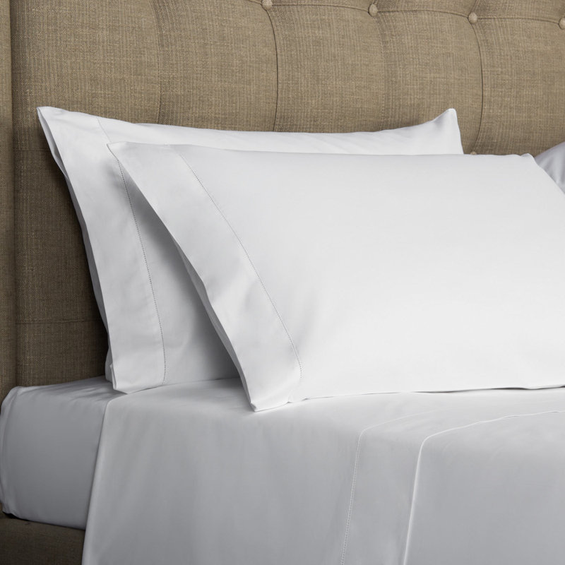 Single Ajour Sheet Set, King Sheet Set with 2 Pillowcases, White