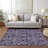 Malchow Washable Damask Indoor / Outdoor Rug-95853546