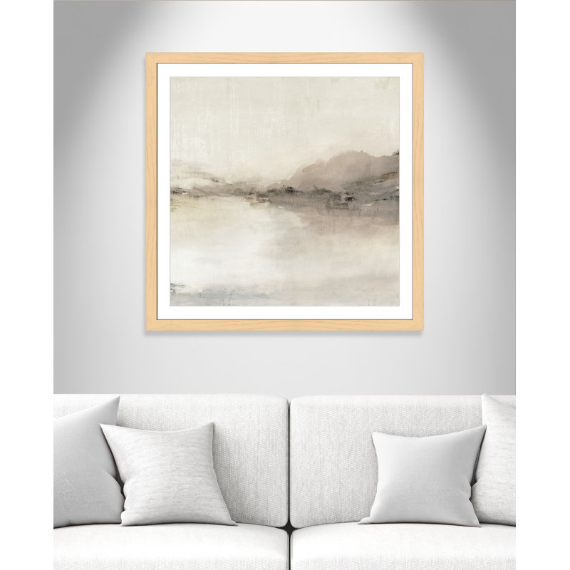 «Blush Horizon II» par Isabelle Z, Imprimé mat, Naturel, L 37,5 po x H 37,5 po