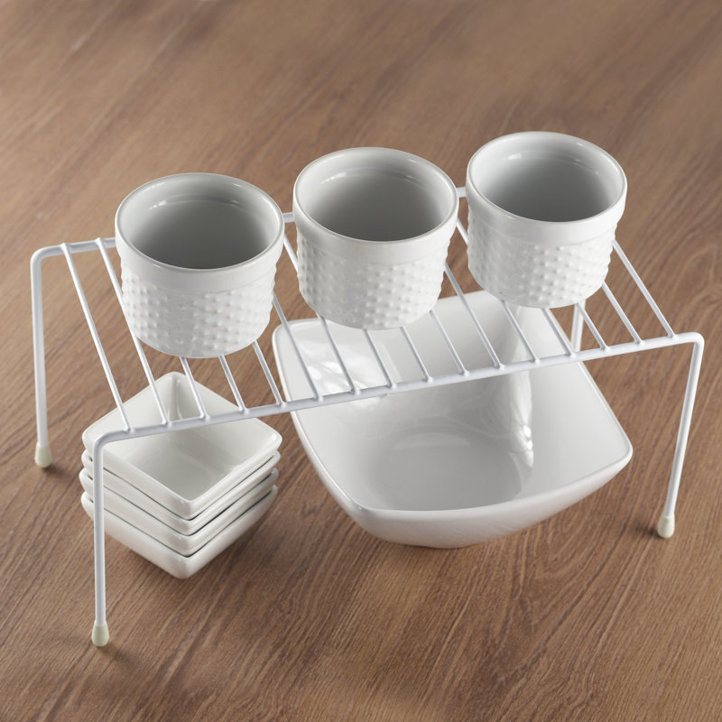 Comptoir de cuisine en fil métallique, H 5 po x l 5 po x P 11 po