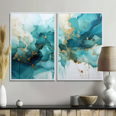 Claranell - Art mural moderne 2 pièces