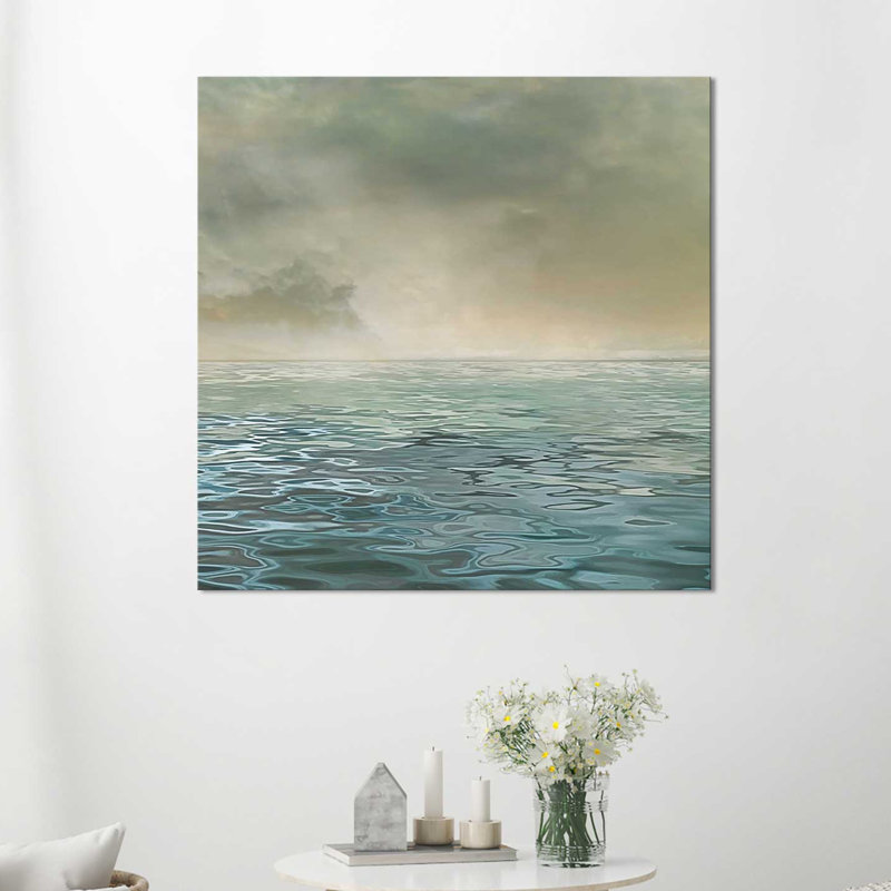 «Foggy Morning 2», reproduction, H 18 po x l 18 po x P 1 po, Toile tendue