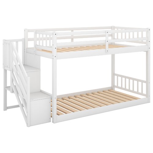 Isabelle & Max™ Pols Kids Twin Over Twin Bunk Bed & Reviews | Wayfair