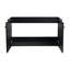 Meuble-lavabo noir châtaignier noir de 36 po, modèle moderne avec de nombreuses options de rangement