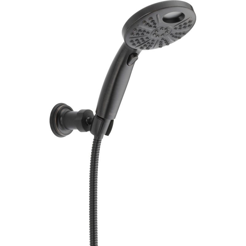Universal Showering Components Multi Function Handheld Shower Head with Temp2o, Venetian Bronze