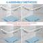 135cm L-Shaped Shower Curtain Pole-1292793926