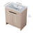 Marc Stylish Bathroom Vanity With Ceramic Sink And Soft-Close Doors, A Functional And Elegant Addition To Your Bathroom.