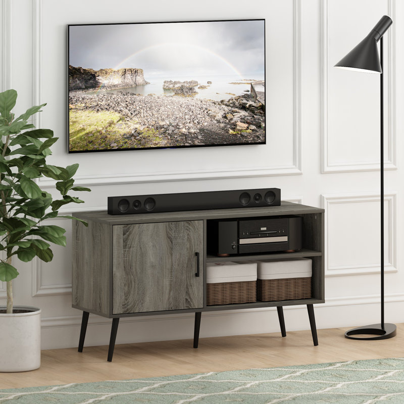 Bertta Unfinished TV Stand for TVs up to 42", French Oak Gray
