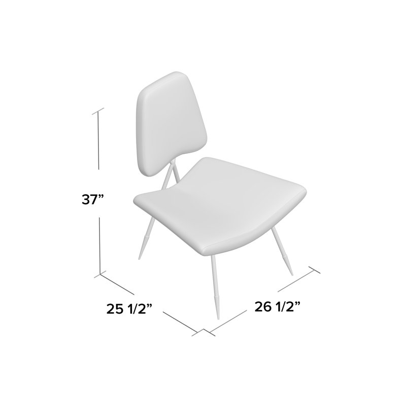 Chaise longue rembourrée en peau de mouton Ponder, Velours gris performance