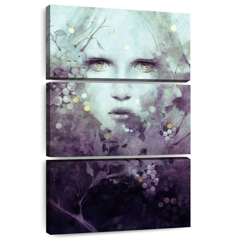 Leisha Queen Vine, 32" H x 20" W