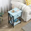 Table de chevet avec tiroir et tablette Alameen-326381437