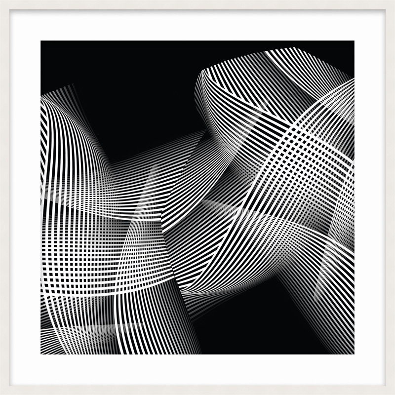 Currents Of Order 2 Print, 34" H x 34" W x 1" D