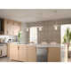 Cinder Single Light Etched Glass Dimmable Pendant