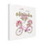 Visiblement rose 16 - reproduction d'art sur toile tendue-516959296