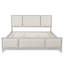 Base de lit plateforme en bois avec tête de lit tapissier Tatum-125845100-125845097
