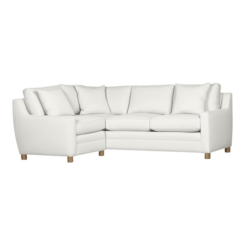 American Bungalow 2-Piece Fairgrove Sectional, Tommy Snow, Hampton