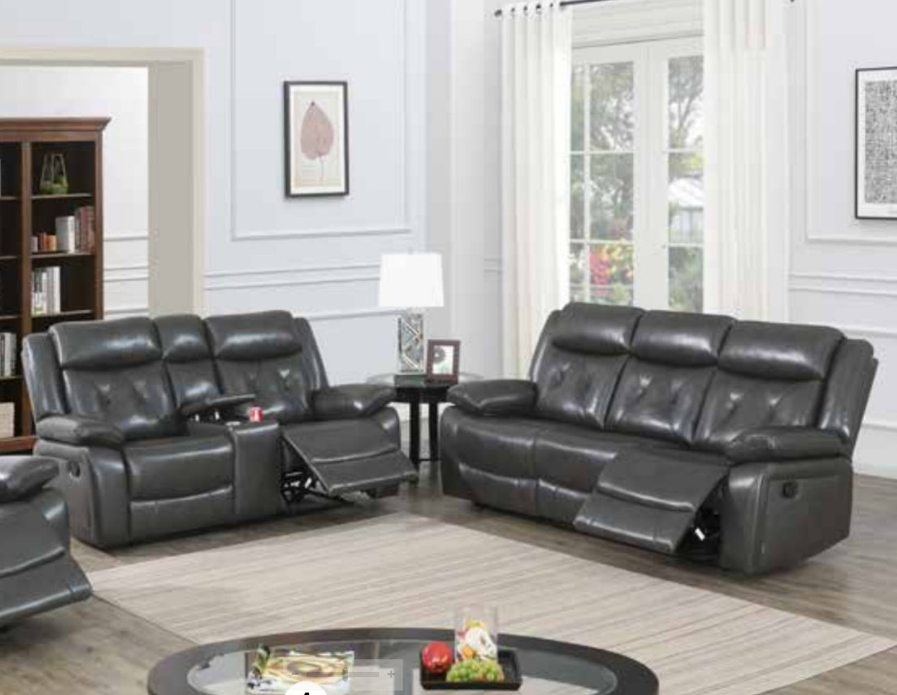 Hollywood Decor 2 Piece Faux Leather Reclining Living Room Set | Wayfair