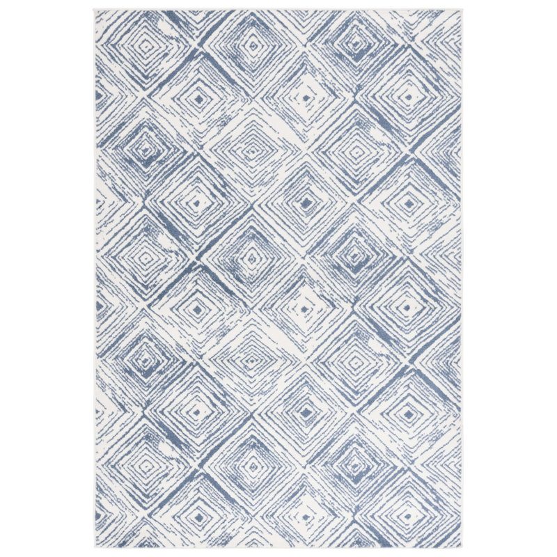 Pyramid Performance Geometric Rug, Rectangle 4'5" x 6'5"