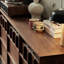 Commode à tiroirs rétro avec rangement-314524273