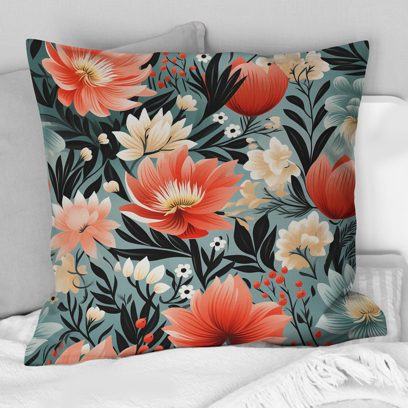Coussin décoratif , H 16 po x l 16 po