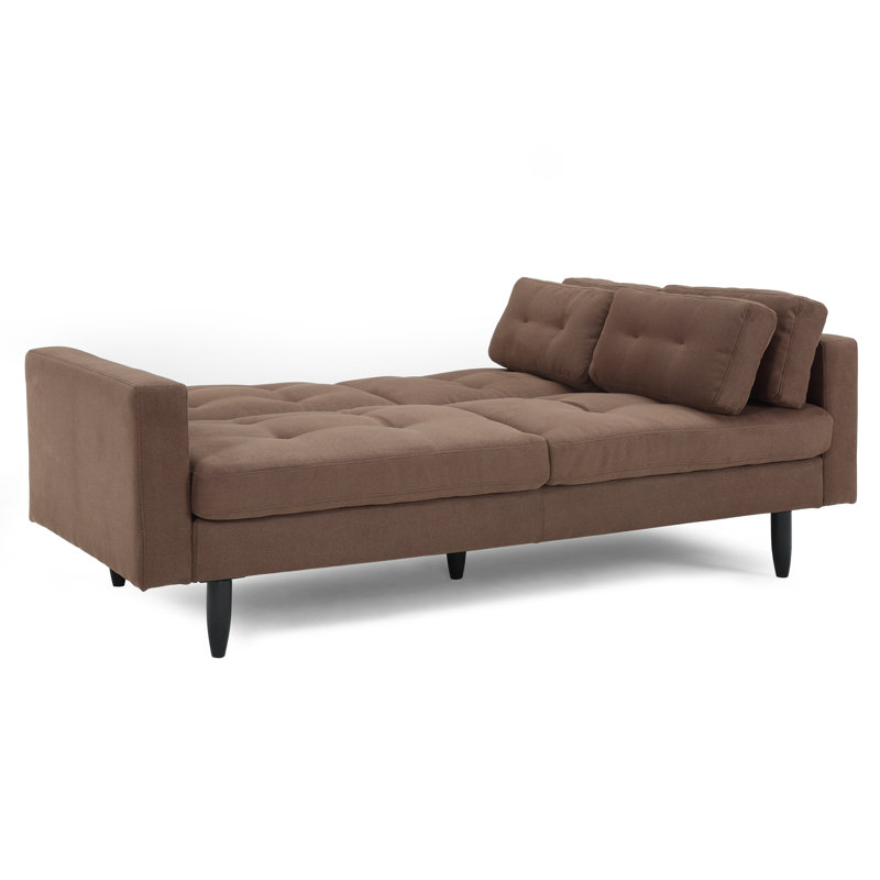 Upholstered 83.9'' Sofa, Mocha