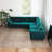 Elberon 3 - Piece Modern Living Room Symmetrical Corner Sofa-189492294